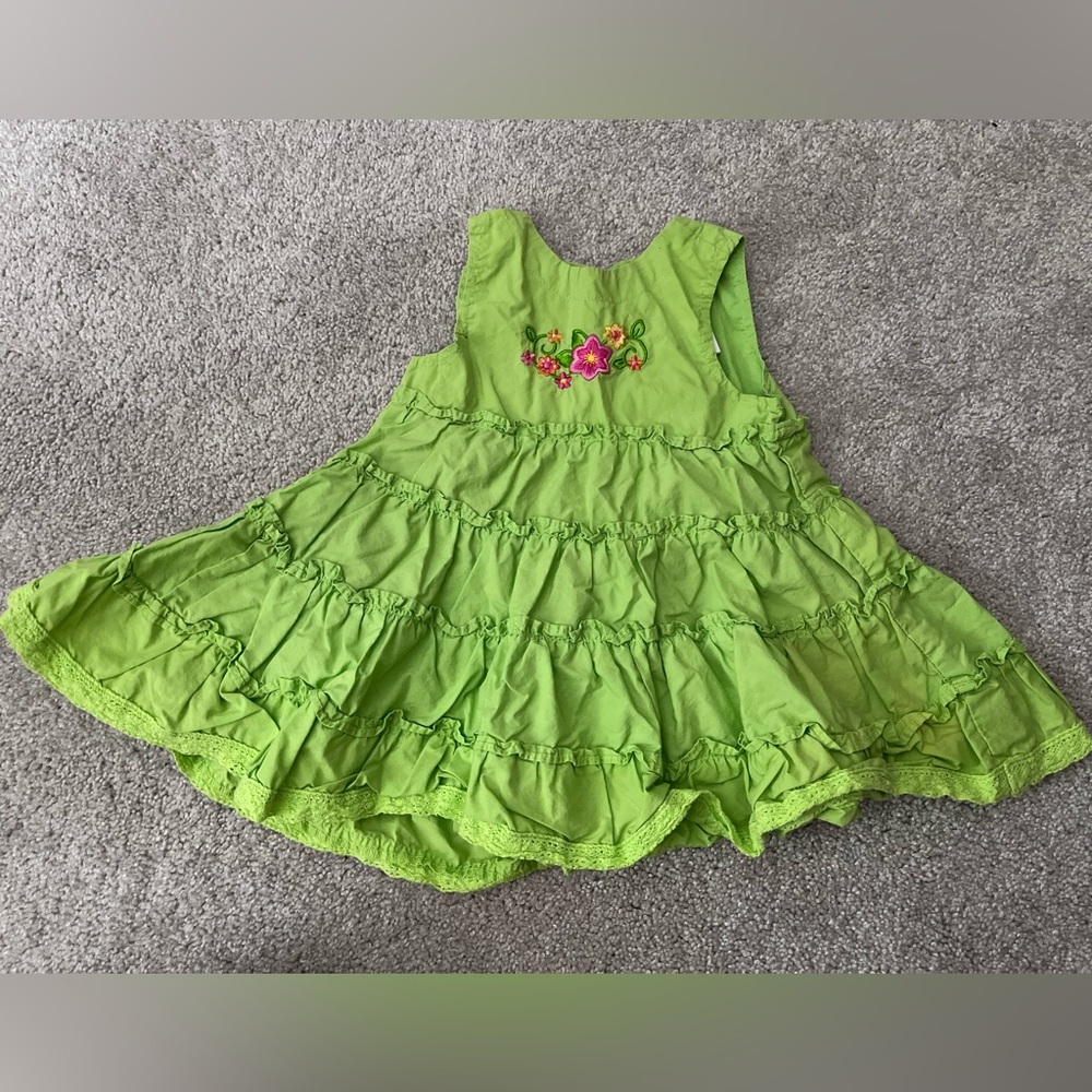 ⭐️ 5/$25 ⭐️ The Children's Place Green Sundress 6-9M